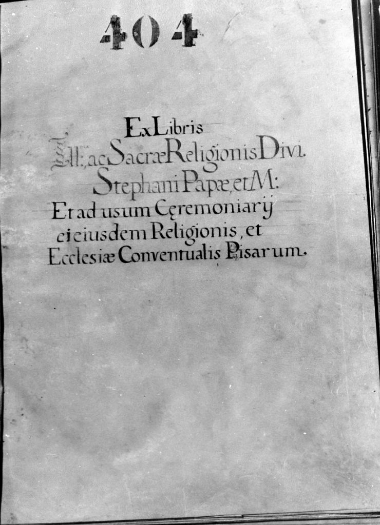 coperta di libro liturgico - ambito toscano (sec. XVIII)