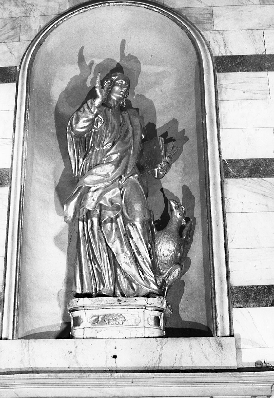 SAN GIOVANNI EVANGELISTA (statua) di Zini Renato (prima metà sec. XVIII)