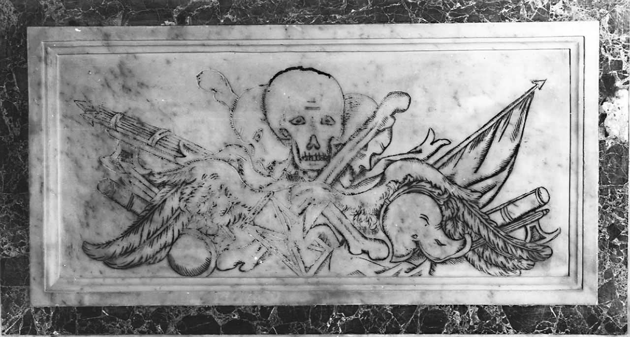 ALLEGORIA DEL TEMPO (formella) - bottega toscana (sec. XVIII)