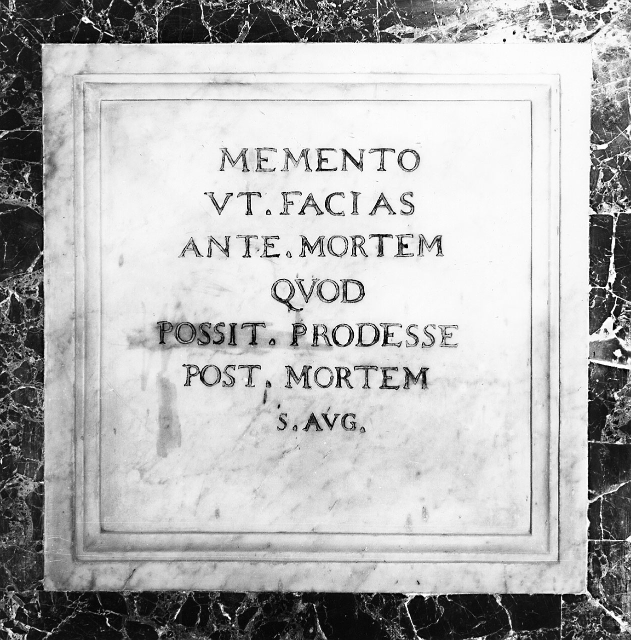 lapide - bottega toscana (sec. XVIII)