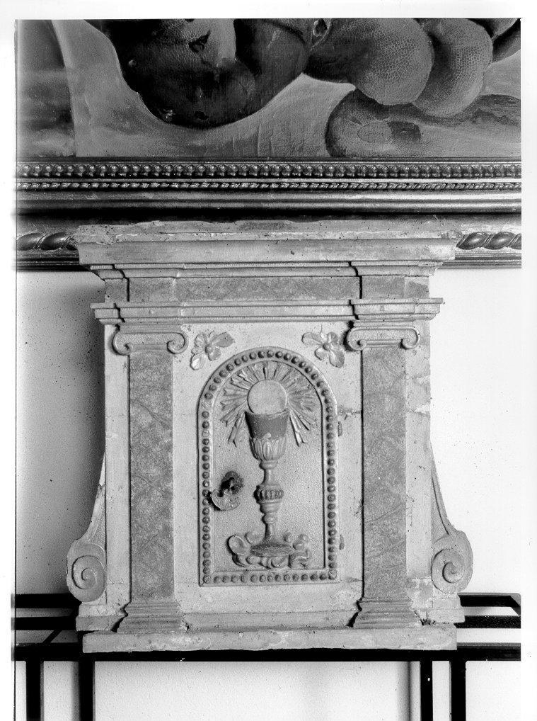 tabernacolo - bottega toscana (fine/inizio secc. XVIII/ XIX)
