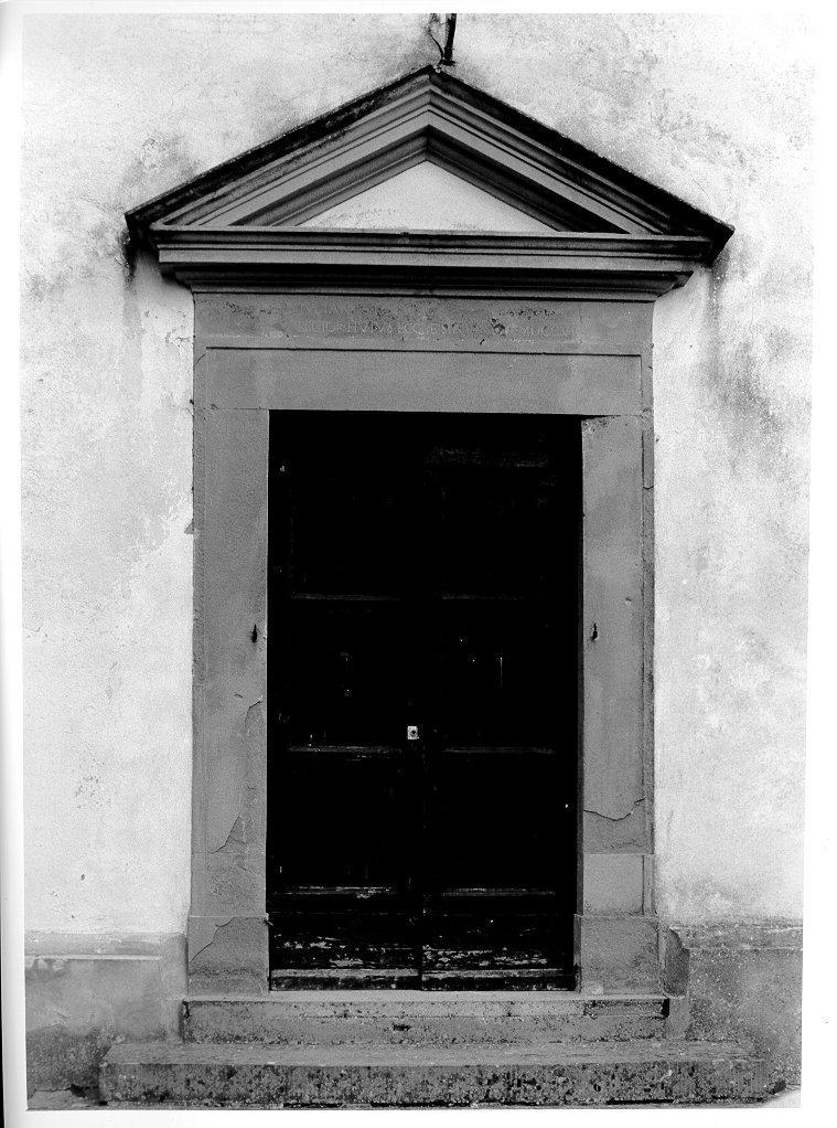 cornice architettonica, elemento d'insieme - bottega toscana (sec. XVIII)