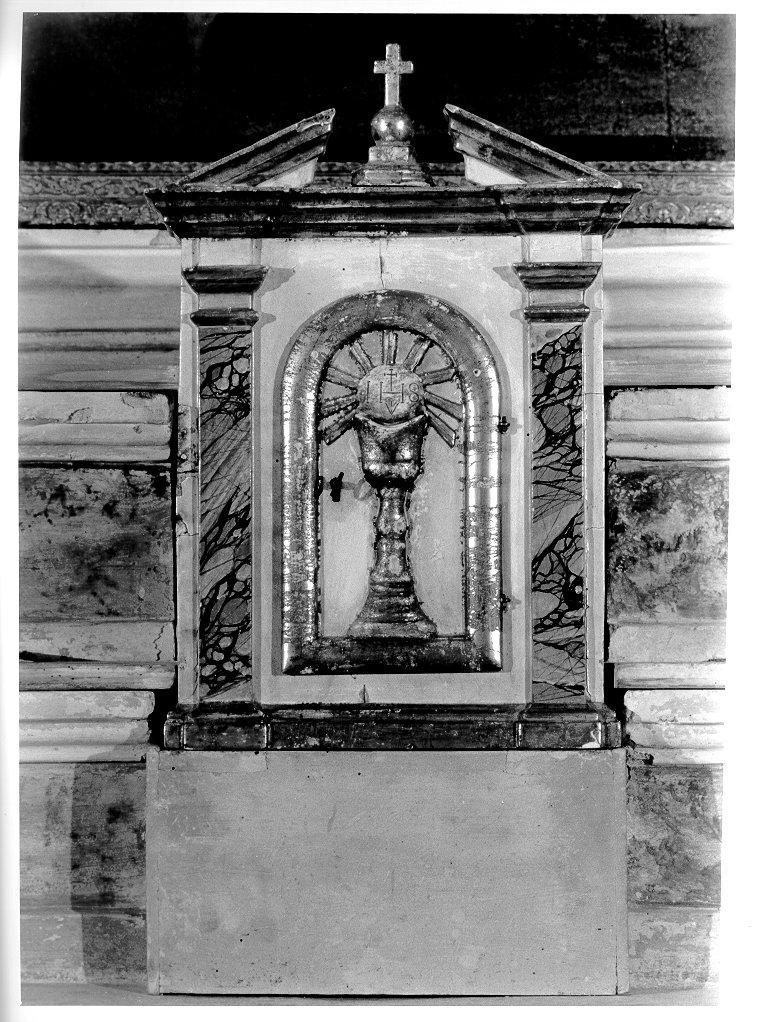 tabernacolo - a tempietto - bottega toscana (seconda metà sec. XVIII)