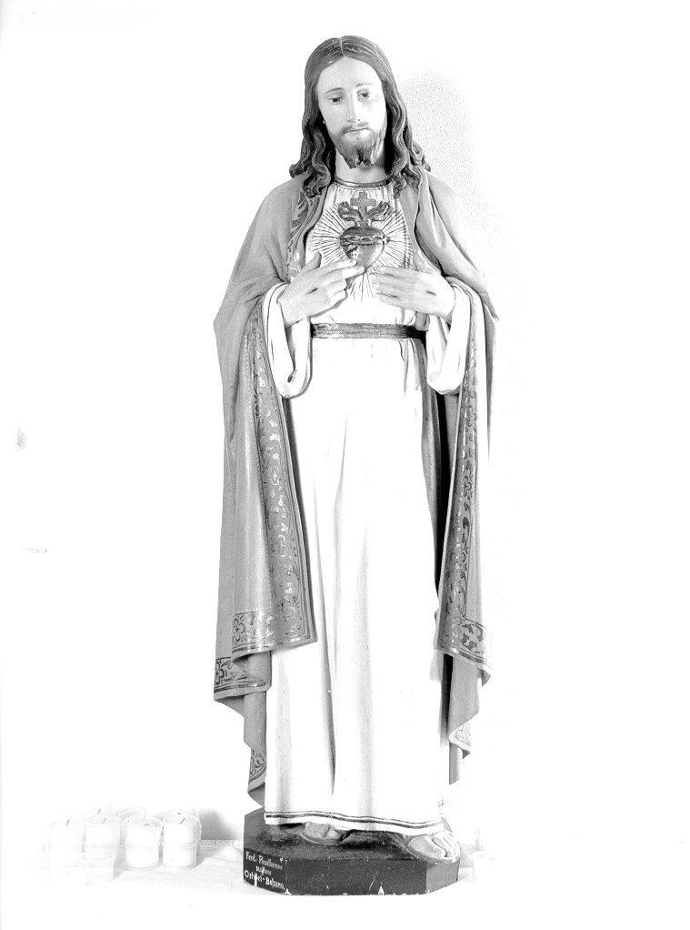 Sacro Cuore di Gesù (statua) di Perathoner Ferdinand (prima metà sec. XX)