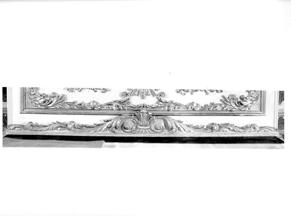 cornice, elemento d'insieme - bottega toscana (fine/inizio secc. XVIII/ XIX)
