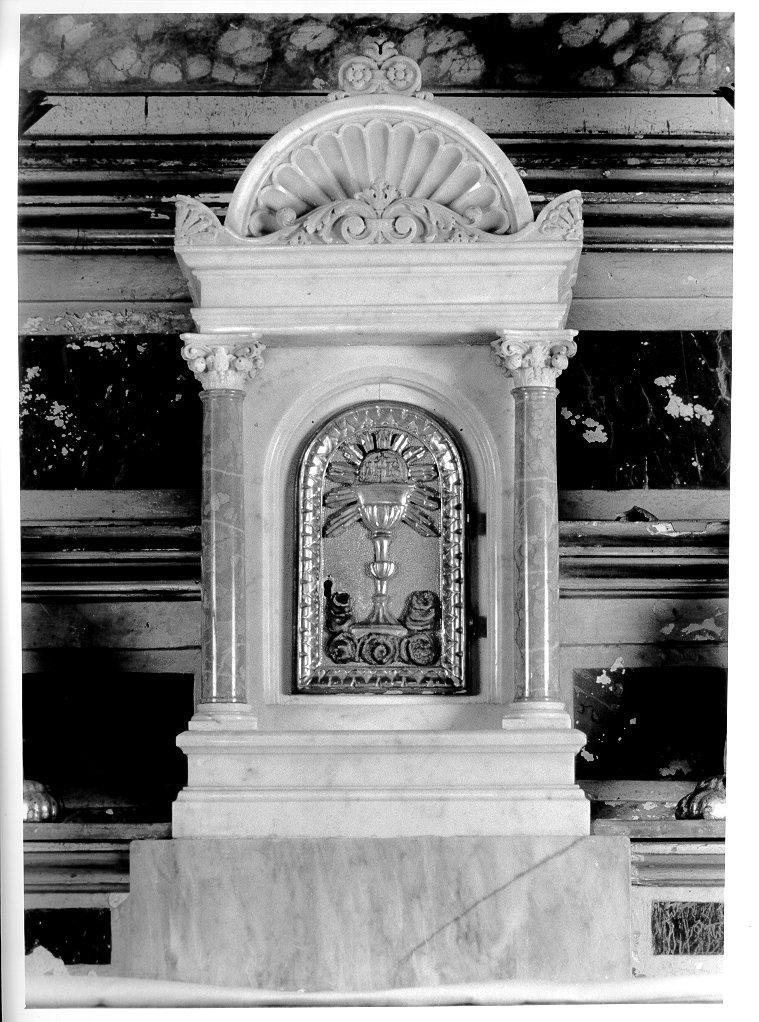 tabernacolo - a tempietto - bottega toscana (metà sec. XX)