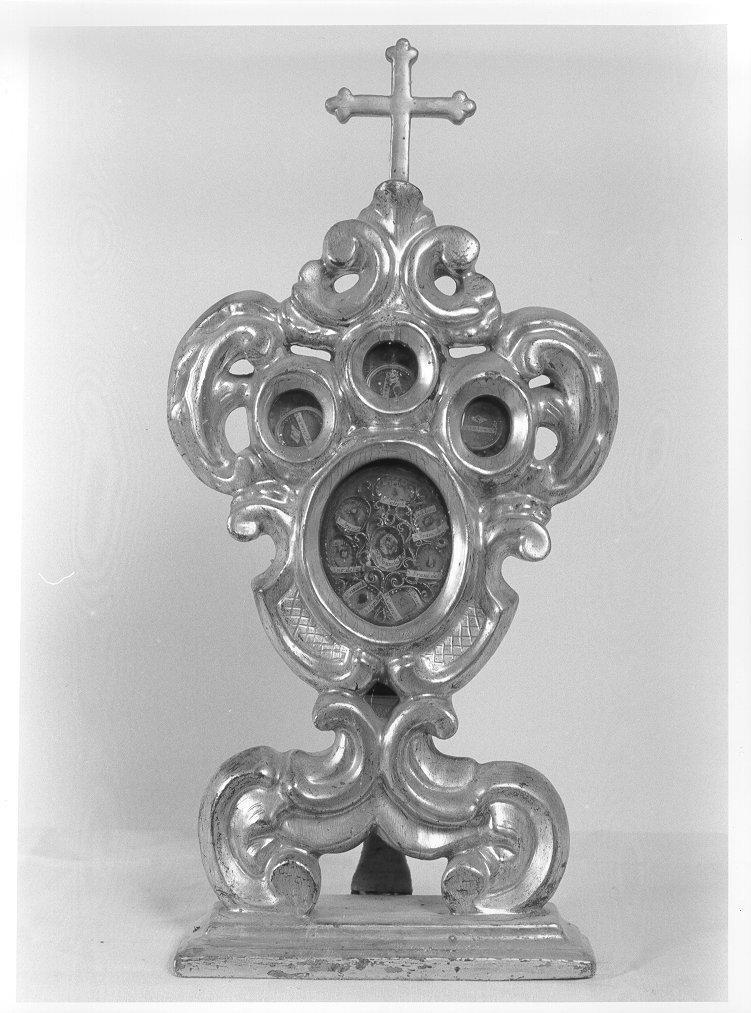 reliquiario - bottega toscana (seconda metà sec. XVIII)