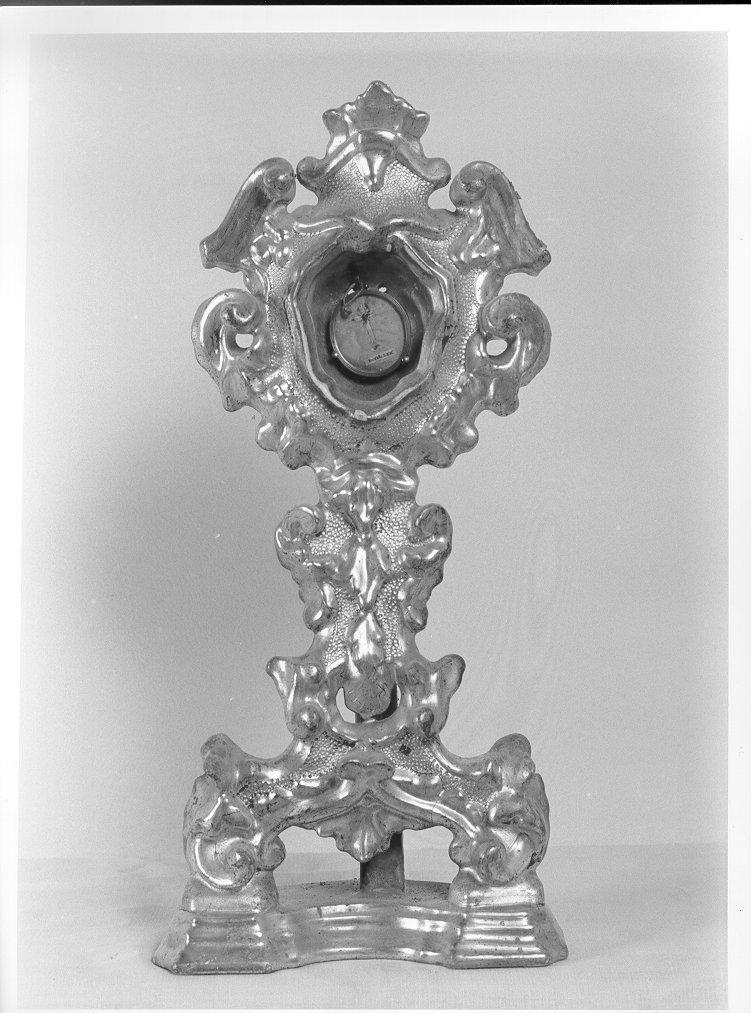 reliquiario - bottega toscana (seconda metà sec. XVIII)