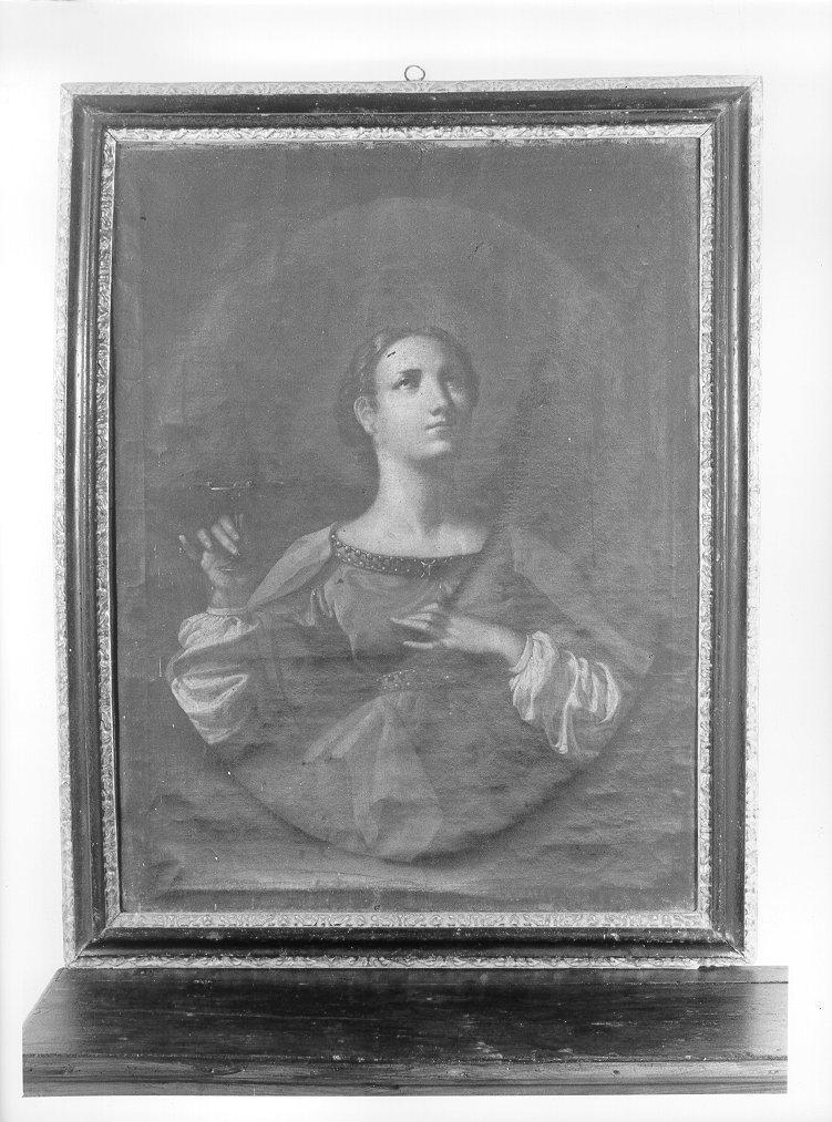 SANTA LUCIA (dipinto) - ambito toscano (fine/inizio secc. XVII/ XVIII)