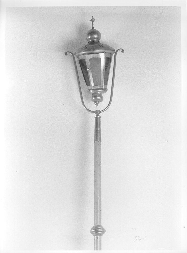 lanterna processionale, serie - bottega toscana (fine sec. XIX)