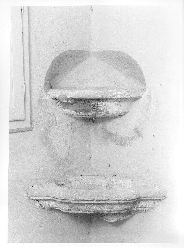 lavabo da sacrestia - bottega toscana (sec. XVIII)