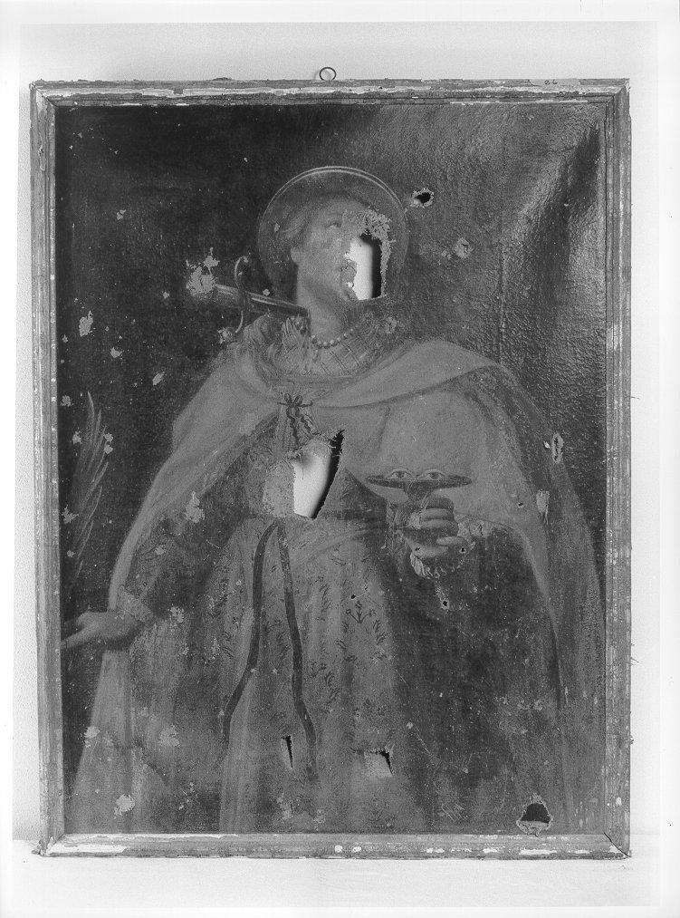 SANTA LUCIA (dipinto) - ambito toscano (fine/inizio secc. XVIII/ XIX)