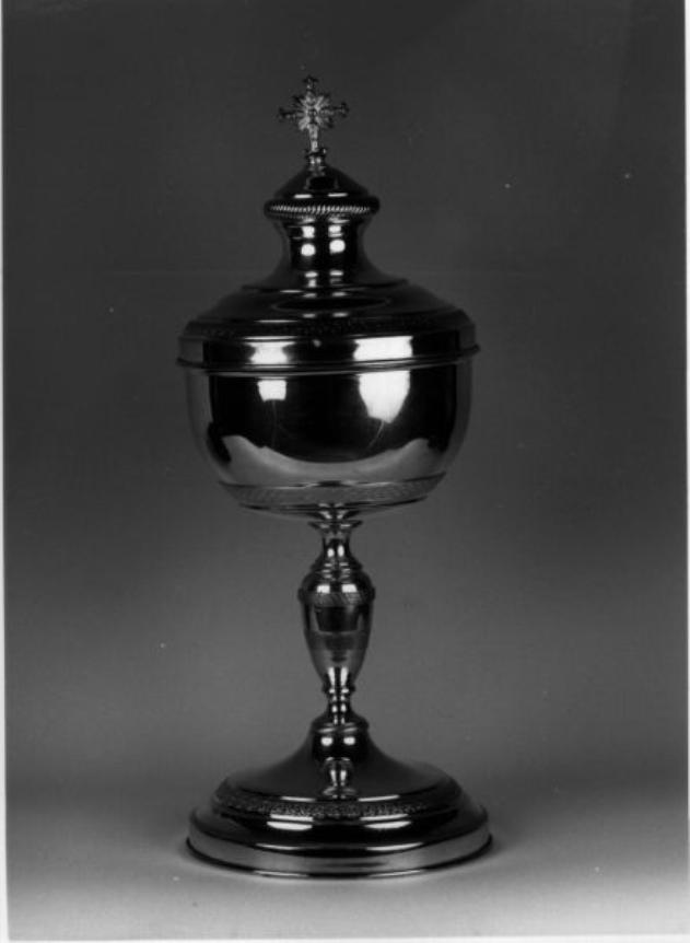 pisside - bottega italiana (fine sec. XIX)