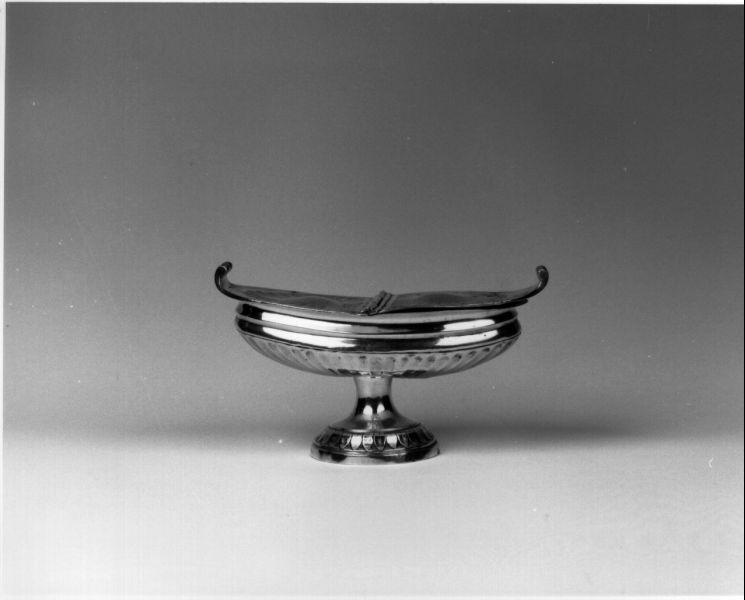 navicella portaincenso - bottega toscana (seconda metà sec. XVIII)