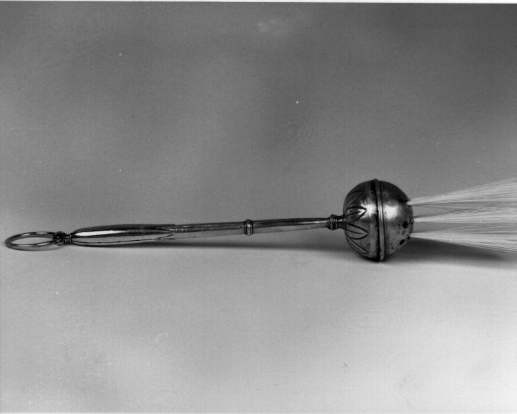 aspersorio - a pennello - bottega toscana (metà sec. XVIII)