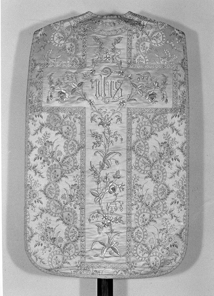 paramento liturgico - manifattura francese (metà sec. XIX)