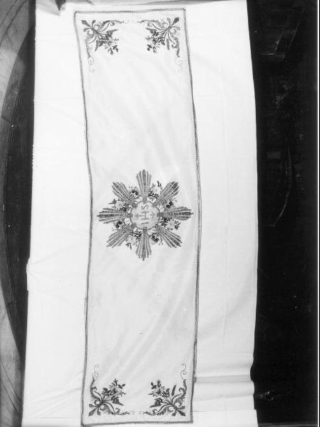 velo omerale - manifattura toscana (prima metà sec. XIX)