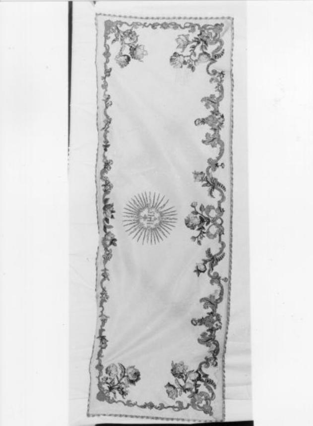 velo omerale - manifattura toscana (metà sec. XIX)