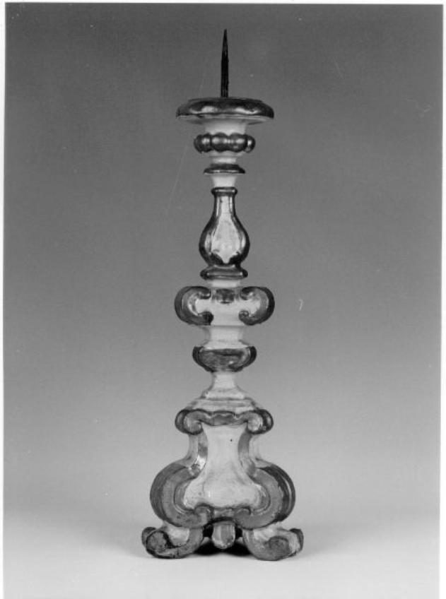 candeliere, serie - bottega toscana (inizio sec. XVIII)