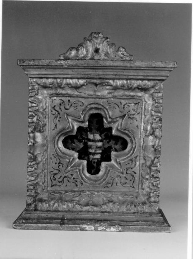reliquiario architettonico, serie - bottega toscana (prima metà sec. XVIII)