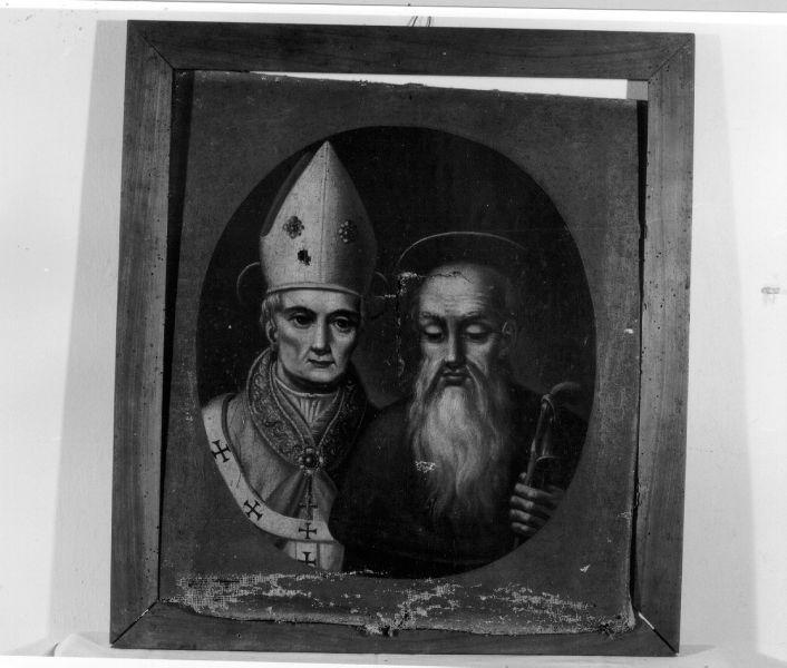 SANT'ANTONIO DA PADOVA E SANT'ANTONINO (dipinto) - ambito toscano (seconda metà sec. XVII)