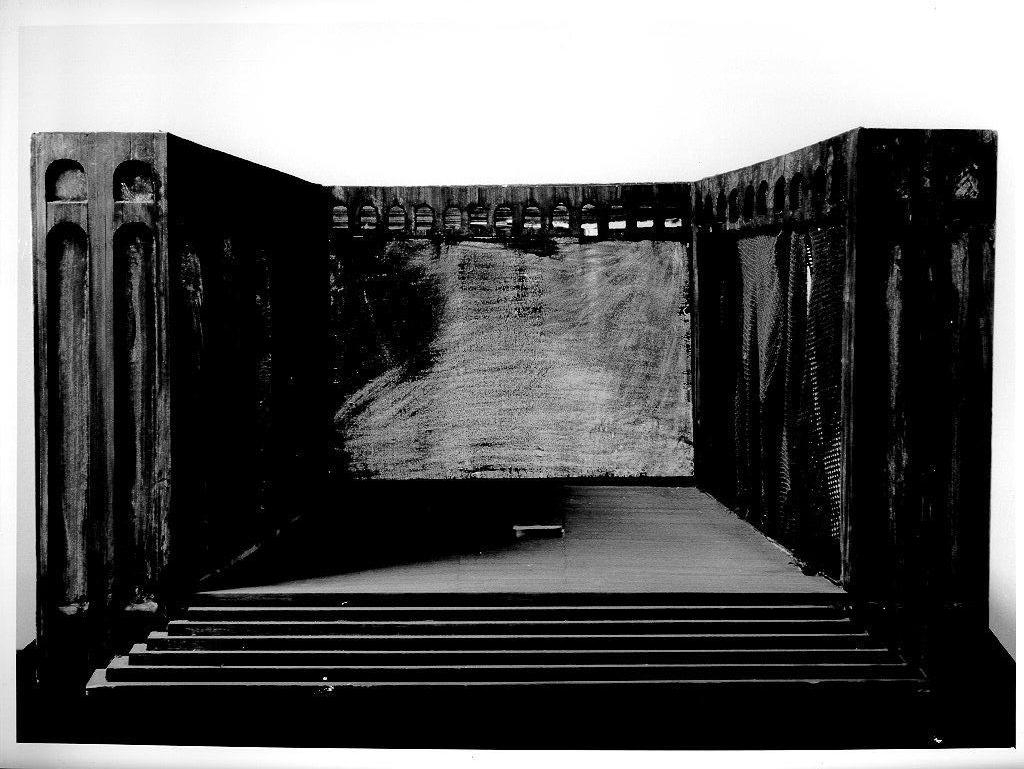 modellino, elemento d'insieme di Pace Stefano (sec. XX)