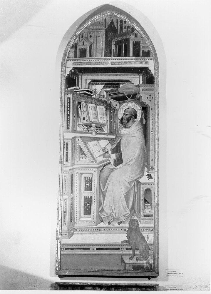 SAN GIROLAMO TRADUCE LA BIBBIA (dipinto) di Cenni di Francesco di Ser Cenni (sec. XV)