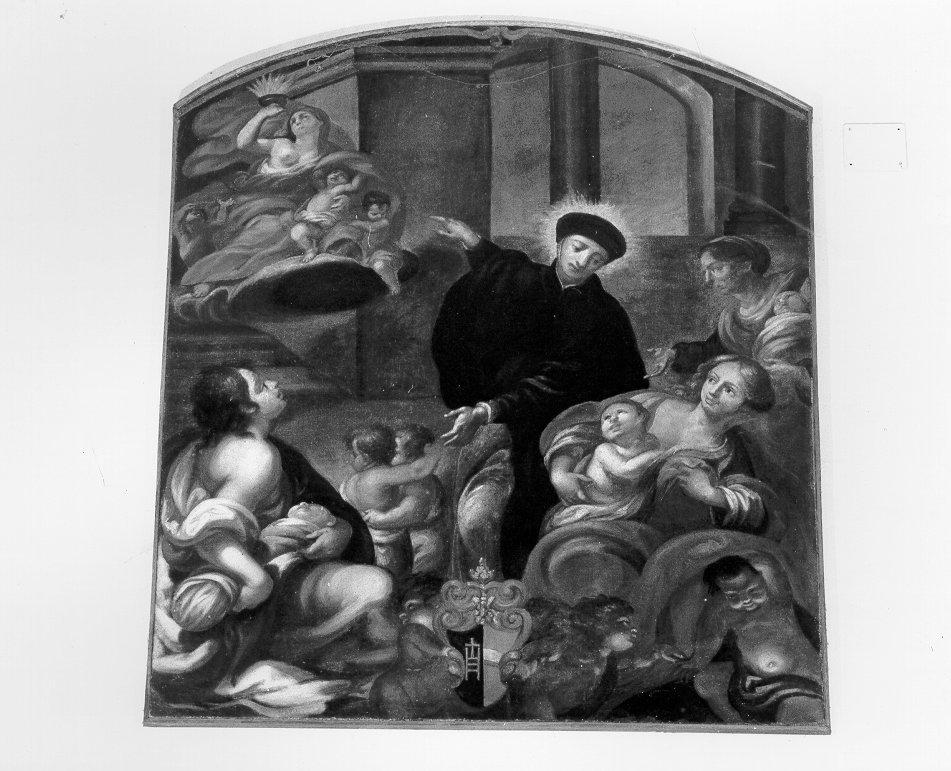 SANTO PROTETTORE DEGLI ESPOSTI (dipinto) - ambito toscano (sec. XVII)