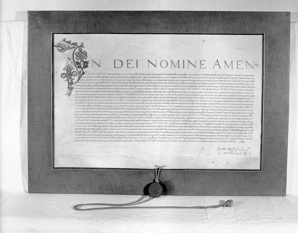 documento - bottega pisana (sec. XVI)