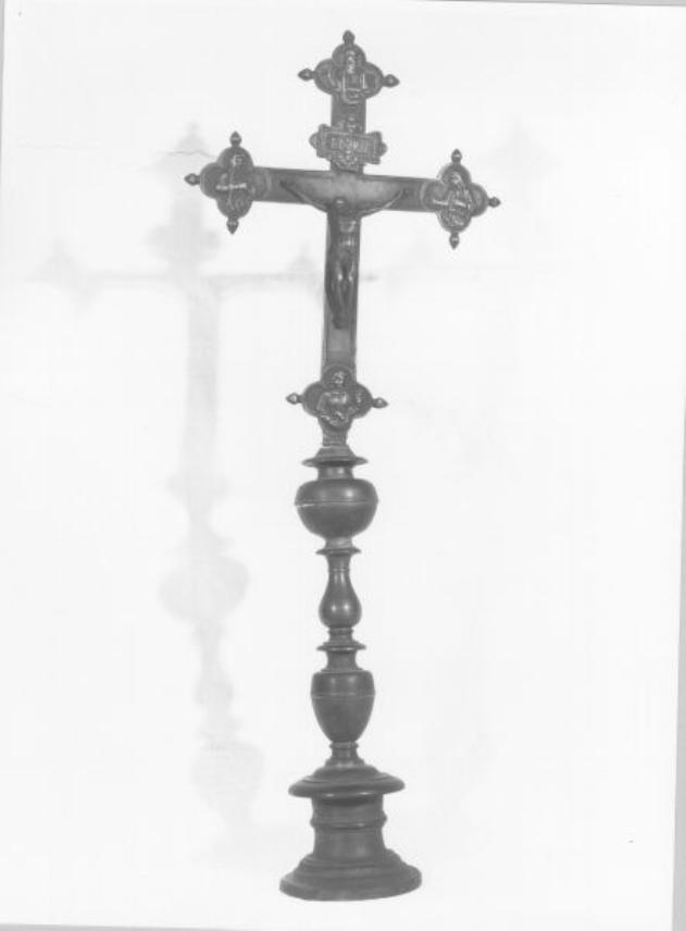 croce processionale - bottega toscana (prima metà sec. XV)