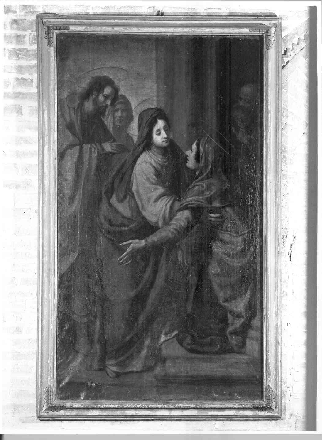 VISITAZIONE (dipinto) di Rosselli Matteo (prima metà sec. XVII)