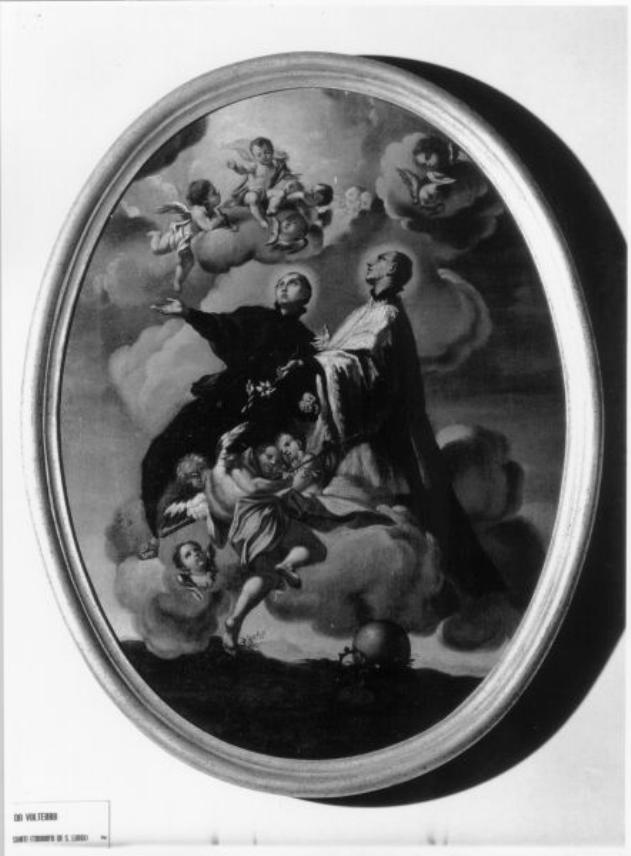 TRIONFO DI SAN LUIGI (dipinto) - ambito toscano (metà sec. XVII)