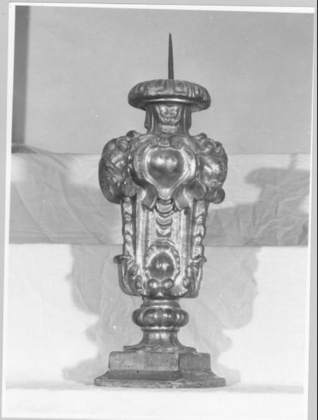 candeliere, serie - bottega toscana (prima metà sec. XVII)