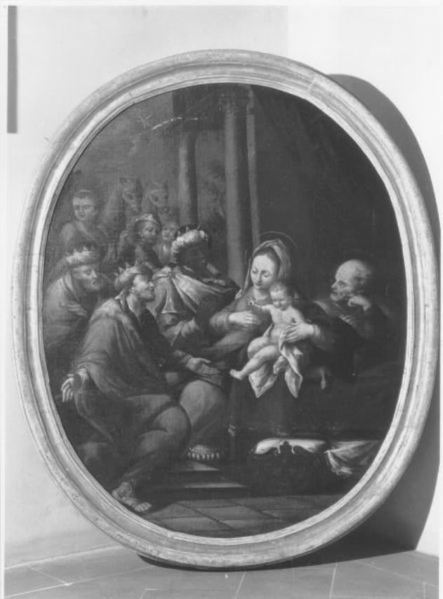 adorazione dei Re Magi (dipinto) - ambito fiorentino (prima metà sec. XVII)