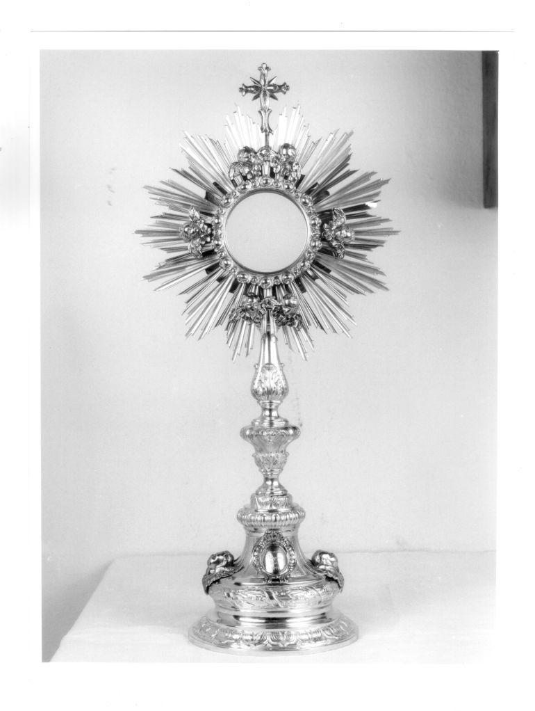 ostensorio - bottega italiana (sec. XIX)