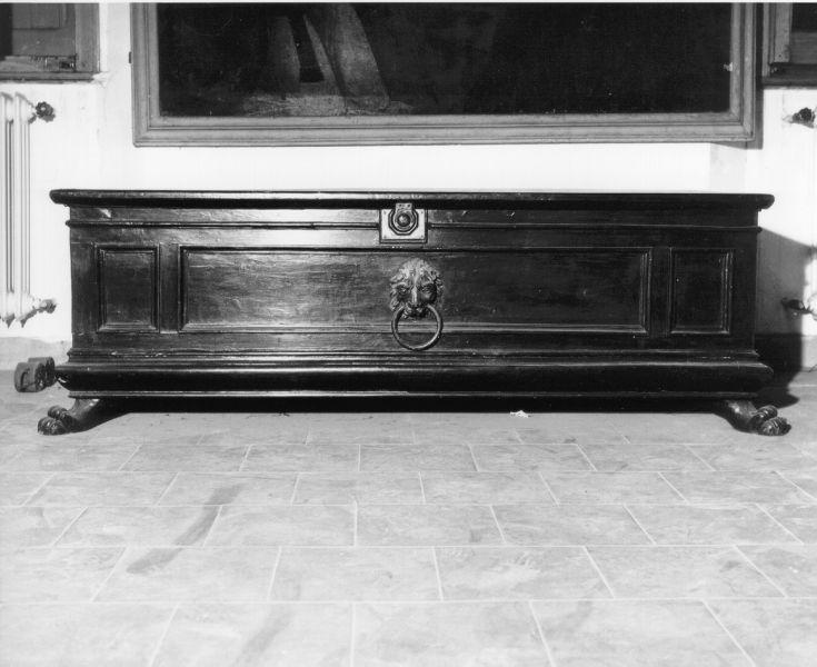 cassapanca - bottega toscana (seconda metà sec. XVIII)