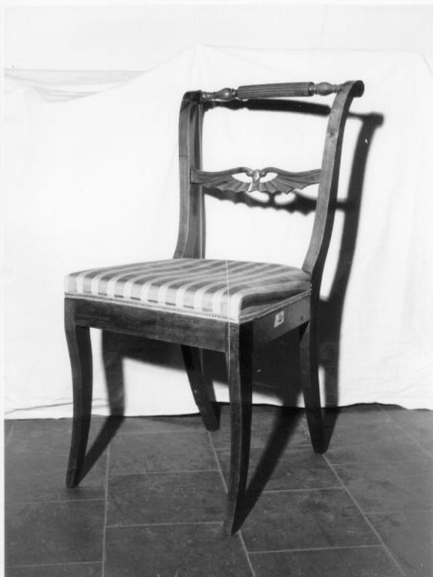 sedia, serie - bottega italiana (prima metà sec. XX)