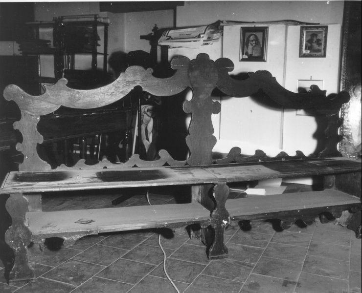 panca - bottega italiana (prima metà sec. XIX)