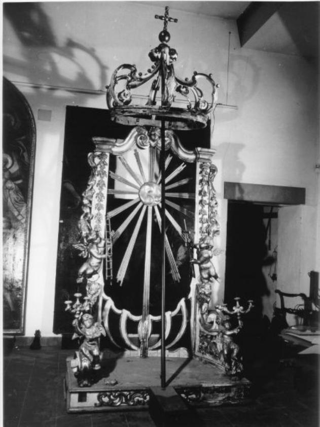 trono - bottega italiana (seconda metà sec. XVII)