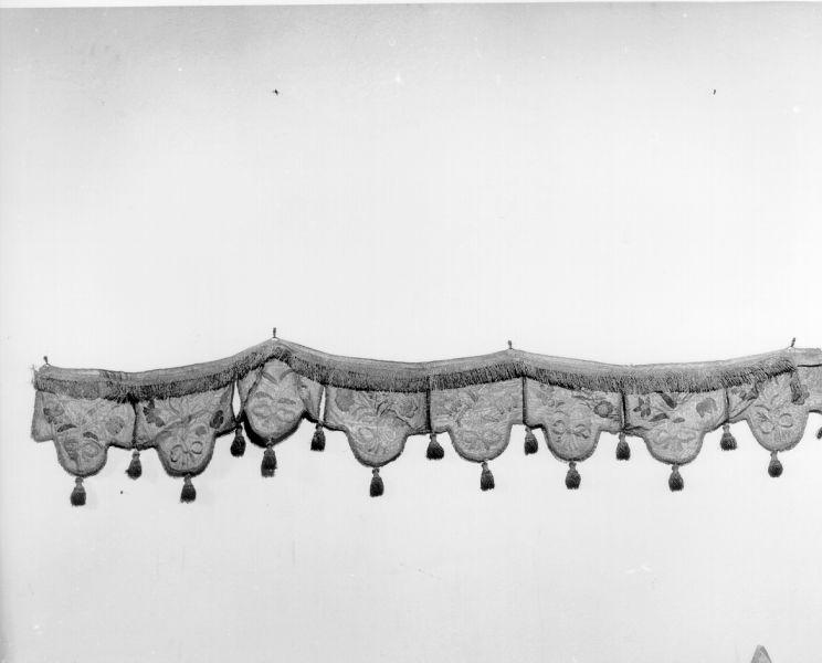 drappellone di baldacchino - manifattura toscana (primo quarto sec. XVII)