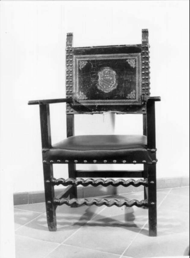 sedia - bottega toscana (sec. XX)