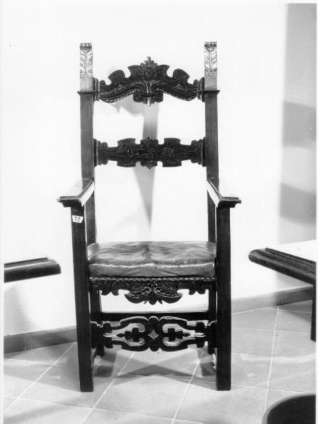 sedia - bottega toscana (sec. XIX)