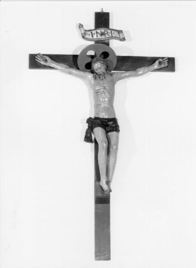 crocifisso - bottega italiana (sec. XVIII)