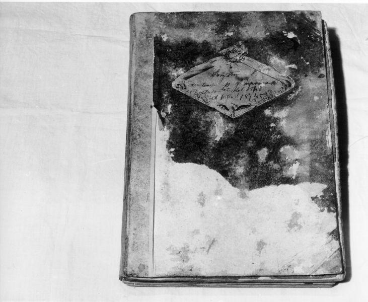coperta di libro - bottega pisana (sec. XIX)