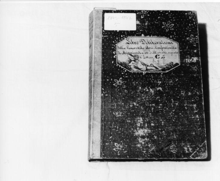 coperta di libro - bottega pisana (sec. XIX)