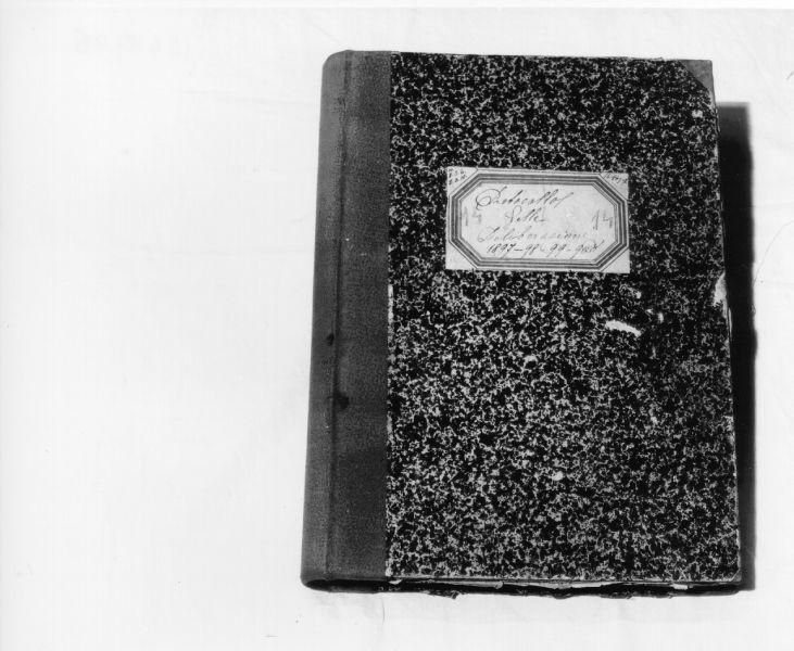 coperta di libro - bottega pisana (fine/inizio secc. XIX/ XX)