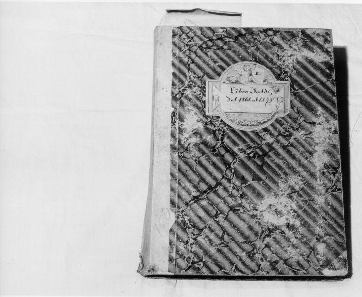coperta di libro - bottega pisana (sec. XIX)