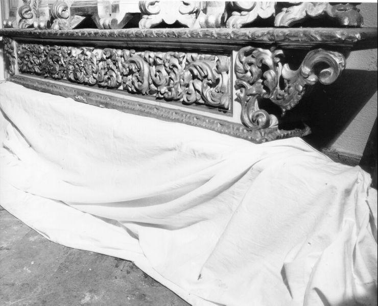 gradino d'altare, serie - bottega italiana (sec. XVII)