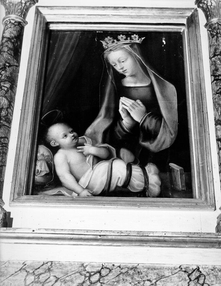 Madonna con Bambino (dipinto) - bottega toscana (sec. XIX)