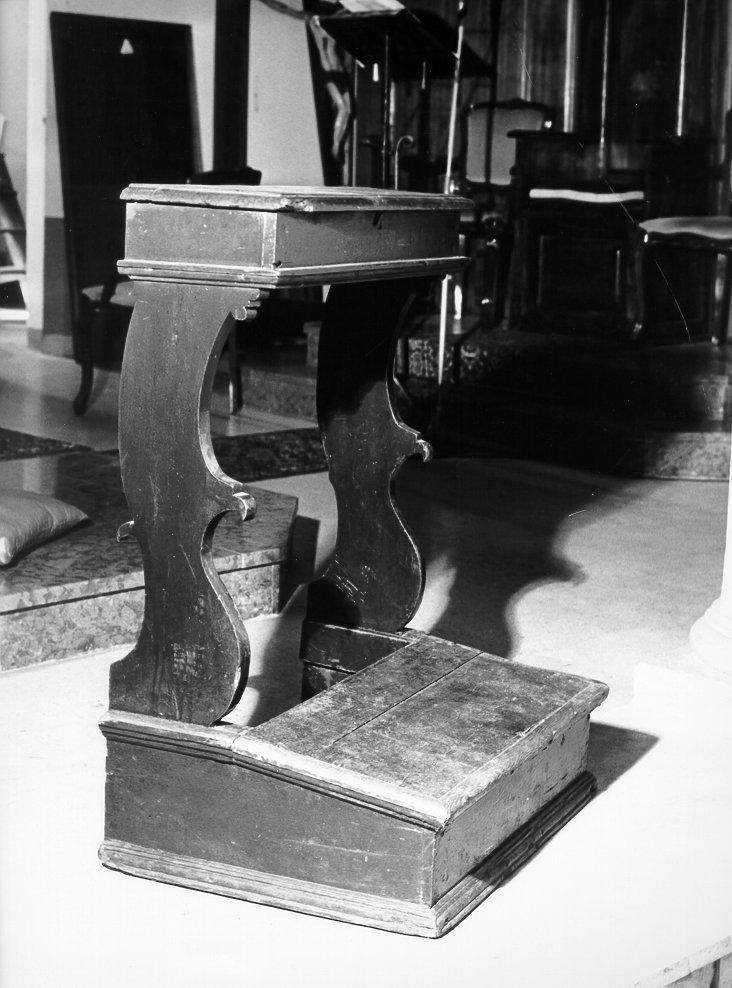 inginocchiatoio - bottega toscana (sec. XIX)